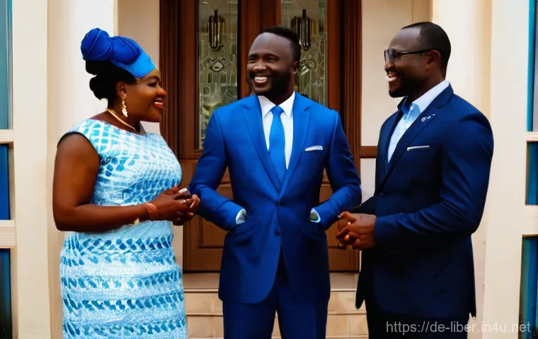 라이베리아에서 비즈니스 미팅 시 유의사항 - Here are three detailed image generation prompts in English, designed to adhere to your guidelines: