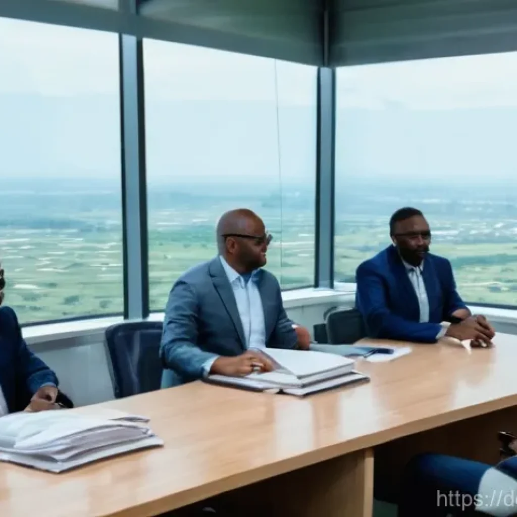 라이베리아에서 취업할 수 있는 직업군 - **"Liberia's Economic Resurgence and Strategic Development"**: A vibrant, optimistic, and modern sce...