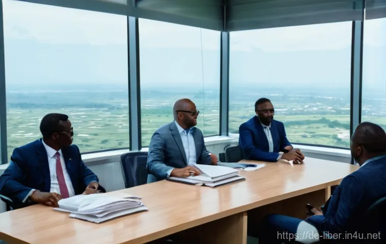 라이베리아에서 취업할 수 있는 직업군 - **"Liberia's Economic Resurgence and Strategic Development"**: A vibrant, optimistic, and modern sce...