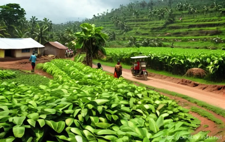 라이베리아에서 취업할 수 있는 직업군 - **"Liberia's Economic Resurgence and Strategic Development"**: A vibrant, optimistic, and modern sce...