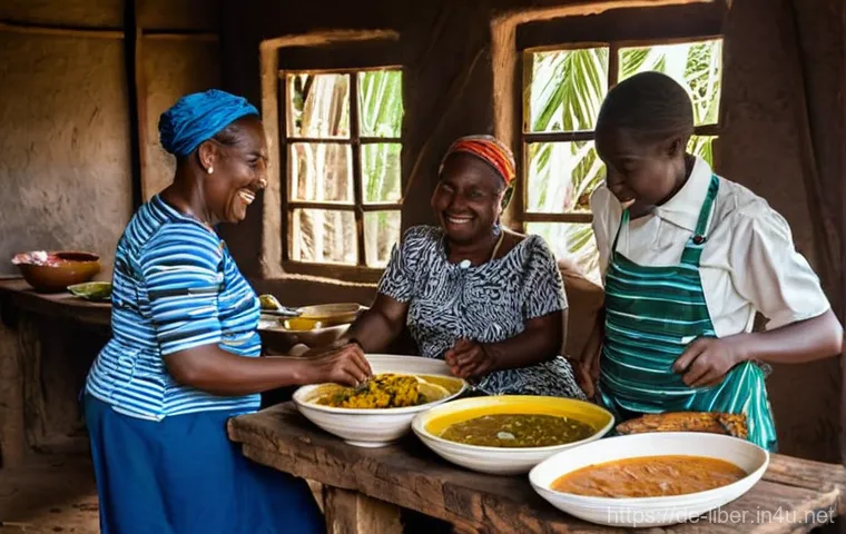 라이베리아에서 현지인과 소통하는 법 - The Heartfelt Greeting in Monrovia**
Prompt: A vibrant, close-up shot capturing a genuine, warm inte... 라이베리아에서 현지인과 소통하는 법 - The Heartfelt Greeting in Monrovia**
Prompt: A vibrant, close-up shot capturing a genuine, warm inte...